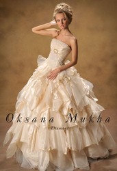 Свадебное платье от  Оксаны Мухи. 